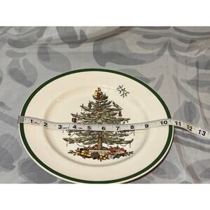 Vintage Copeland England Spode Christmas Tree‎ Plate #45 10" Diameter 1938